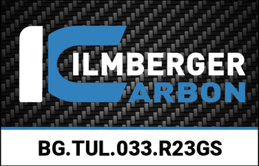 ILMBERGER ロア　タンクカバー 左側 (アッパー)  BDC（ブラック・ダイヤモンド・カーボン仕上げ） 艶あり（グロッシー） BMW R 1300 GS 2023－ | BG.TUL.033.R23GS