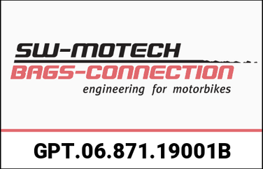 SW MOTECH / SWモテック ADVENTURE-RACK （アドベンチャーラック） ブラック Yamaha MT-09 Tracer/ Tracer 900 GT. | GPT.06.871.19001/B