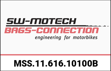 SW MOTECH / SWモテック エンジンガード ブラック Triumph スクランブラー 400 X (23-). | MSS.11.616.10100/B