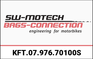 SW MOTECH / SWモテック TRAX ADV アルミケースシステム シルバー 45/45 l. BMW R 1300 GS Adventure (24-). | KFT.07.976.70100/S