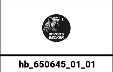 Hepco & Becker / ヘプコアンドベッカー Alurack (アリュラック) トップケースキャリア – ブラック BMW HP2 / Megamoto / Enduro | 650645 01 01