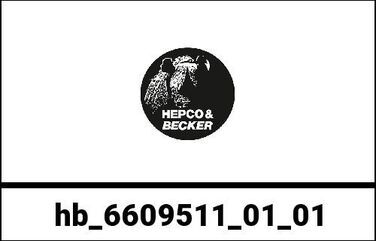 Hepco & Becker / ヘプコアンドベッカー Minirack ソフトラゲッジリアラック Honda CRF 250 L 2012- / Rally from 2017 | 6609511 01 01