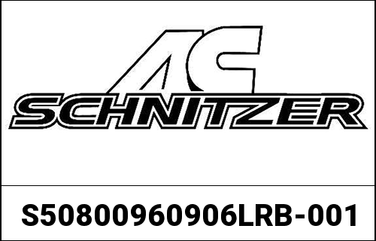 AC Schnitzer / ACシュニッツァー Crash pads black F 800 R 2009-14 | S700-64501-81-020