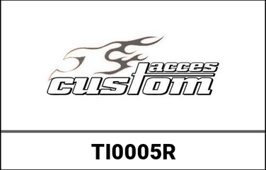 CustomAcces / カスタムアクセス Touring Saddlebag Spare Parts, Left Red Reflector, Red | TI0005R