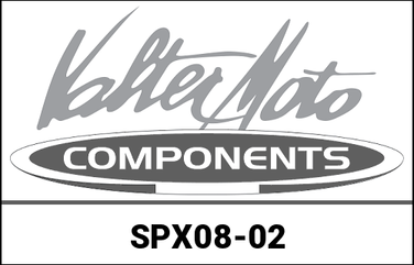 Valtermoto / バルターモト Flat ユニバーサルハンドルバーミラー ブルー | SPX08 02