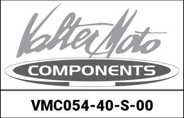 Valtermoto / バルターモト シリンダヘッドボルト Ø13 M8 L40 ブラック | VMC054 40 S 00