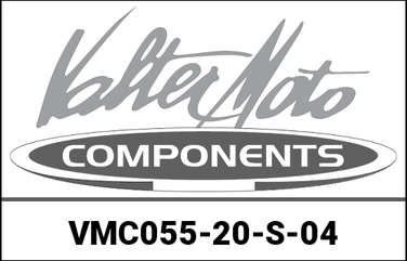 Valtermoto / バルターモト シリンダヘッドボルト Ø10 M6 L20 レッド | VMC055 20 S 04