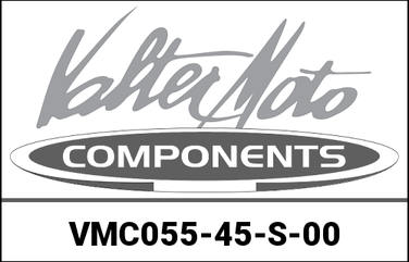Valtermoto / バルターモト シリンダヘッドボルト Ø10 M6 L45 ブラック | VMC055 45 S 00
