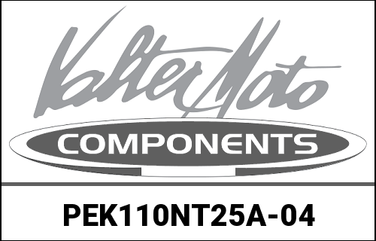 Valtermoto / バルターモト リアセット Type 2.5 (キット) レッド | PEK110NT25A 04