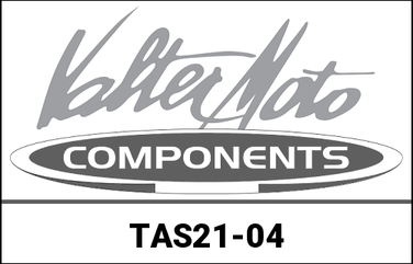 Valtermoto / バルターモト ミラーホールカバー レッド | TAS21 04