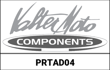 Valtermoto / バルターモト PISTA / EXTREMEナンバープレートホルダーアダプター | PRTAD04