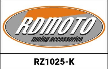 RDMOTO （アールディーモト） Mirror extended adapters RZ1025, ブラック | RZ1025