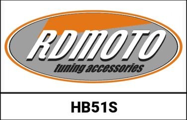RDMOTO （アールディーモト） ハンドルバー 51 mm シルバー | HB51S