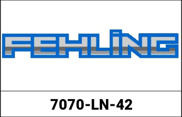 FEHLING / フェーリング ハンドルバー ロー & ワイド ブラック 7070-LN-42 | 7070 LN 42