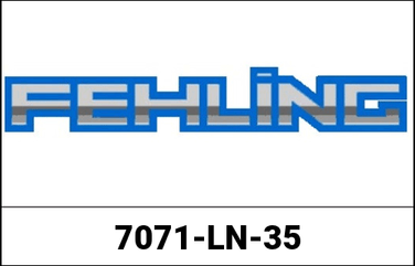 FEHLING / フェーリング ハンドルバー Design like HD E-Glide, ブラック 7071-LN-35 | 7071 LN 35