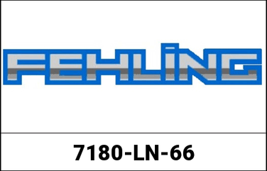 FEHLING / フェーリング ハンドルバー フラット ワイド extra strong cranked ブラック | 7180 LN 66