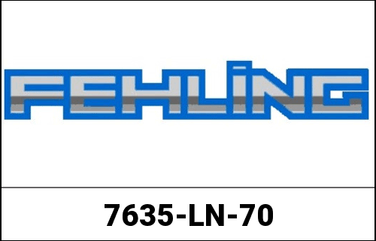 FEHLING / フェーリング ハンドルバー フラット & ワイド ブラック | 7635 LN 70