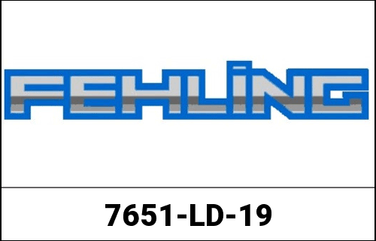 FEHLING / フェーリング ドラッグバー 870 mm ワイド ブラック | 7651 LD 19