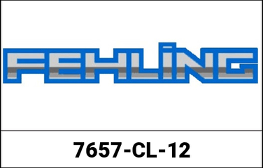 FEHLING / フェーリング ハンドルバー ラウンド（カーブ） ブラック 7657-CL-12 | 7657 CL 12