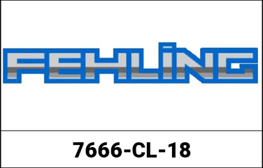 FEHLING / フェーリング ハンドルバー ラウンド ボトムスクエアー 7666-CL-18 | 7666 CL 18