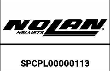NOLAN / ノーラン SP.PLACCHETTE.DARK INOX FLAT.-> 2012.DJ1CITY/G1.1VISOR | SPCPL00000113