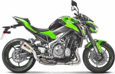 Akrapovic /アクラポビッチ スリップオン Line (チタン) Kawasaki Z900 (2017-2018) | S-K9SO4-ASZT