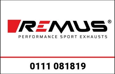 Remus / レムス マフラー Stainless steel header RS incl. Euro 4 catalytic converter, black coated, incl. EC type approval | 0111 081819