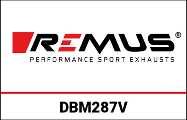 Remus / レムス マフラー Sound insert "Racing", NO EC TYPE APPROVAL | DBM287V