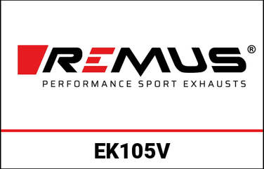 Remus / レムス マフラー Endcap RS machined aluminium endcap, silver coated | EK105V