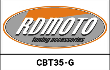 RDMoto / アールディーモト Caps For Rear Brake Fluid Tank Gold | CBT35-G
