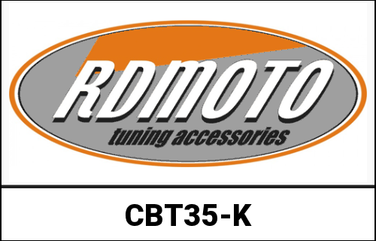 RDMoto / アールディーモト Caps For Rear Brake Fluid Tank Black | CBT35-K