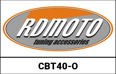 RDMoto / アールディーモト Caps For Rear Brake Fluid Tank Orange | CBT40-O