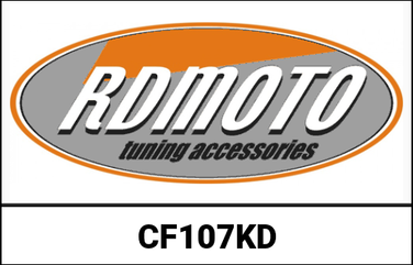 RDMoto / アールディーモト Crash Frame Black Matt | CF107KD