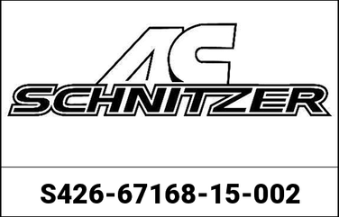 AC Schnitzer / ACシュニッツァー license plate holder S 1000 RR 2009-14, HP 4 | S425-67217-15-001