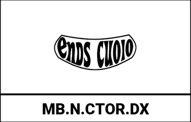 Ends Cuoio / エンズクオイオ バッグ Mambo（マンボ） 右側 - ブラックレザー - ゴールドステッチ | MB.N.CTOR.DX