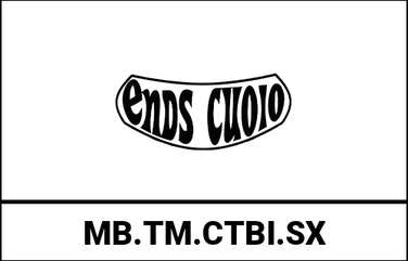 Ends Cuoio / エンズクオイオ バッグ Mambo（マンボ） 左側 - ダークブラウンレザー - ホワイトステッチ | MB.TM.CTBI.SX