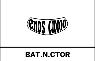Ends Cuoio / エンズクオイオ バッグ Battery Cover バッグ - ブラックレザー - ゴールドステッチ | BAT.N.CTOR