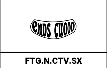 Ends Cuoio / エンズクオイオ バッグ Fat Tango（ファットタンゴ） 左側 - ブラックレザー - グリーンステッチ | FTG.N.CTV.SX
