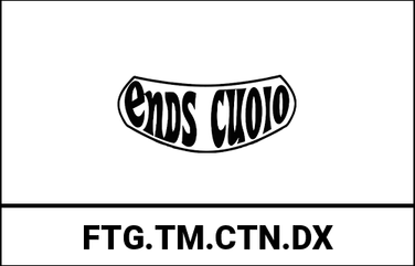Ends Cuoio / エンズクオイオ バッグ Fat Tango（ファットタンゴ） 右側 - ダークブラウンレザー - ブラックステッチ | FTG.TM.CTN.DX