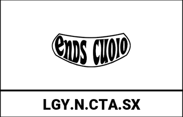 Ends Cuoio / エンズクオイオ バッグ Little Gypsy（リトルジプシー） 左側 - ブラックレザー - オレンジステッチ | LGY.N.CTA.SX