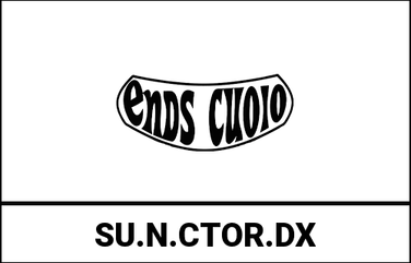 Ends Cuoio / エンズクオイオ バッグ Soul（ソウル） 右側 - ブラックレザー - ゴールドステッチ | SU.N.CTOR.DX