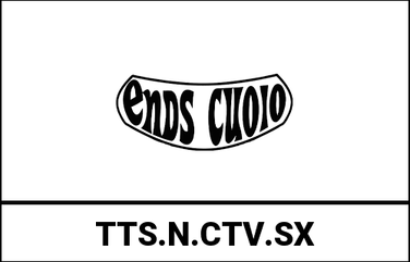 Ends Cuoio / エンズクオイオ バッグ TT Street（TT ストリート） 左側 - ブラックレザー - グリーンステッチ | TTS.N.CTV.SX