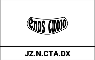Ends Cuoio / エンズクオイオ バッグ Jazz（ジャズ） 右側 - ブラックレザー - オレンジステッチ | JZ.N.CTA.DX