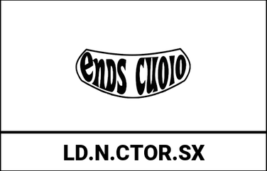 Ends Cuoio / エンズクオイオ バッグ Little Dyna（リトルダイナ） 左側 - ブラックレザー - ゴールドステッチ | LD.N.CTOR.SX