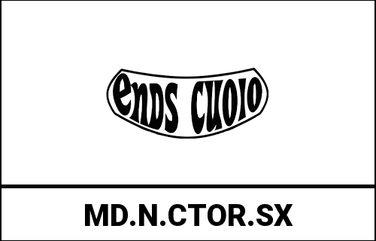Ends Cuoio / エンズクオイオ バッグ Middle Dyna（ミドルダイナ） 左側 - ブラックレザー - ゴールドステッチ | MD.N.CTOR.SX