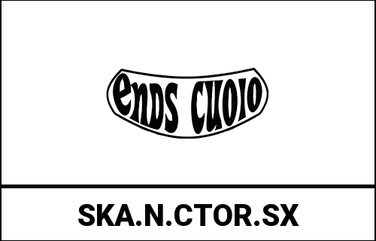 Ends Cuoio / エンズクオイオ バッグ Ska 左側 - ブラックレザー - ゴールドステッチ | SKA.N.CTOR.SX