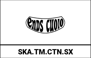Ends Cuoio / エンズクオイオ バッグ Ska 左側 - ダークブラウンレザー - ブラックステッチ | SKA.TM.CTN.SX