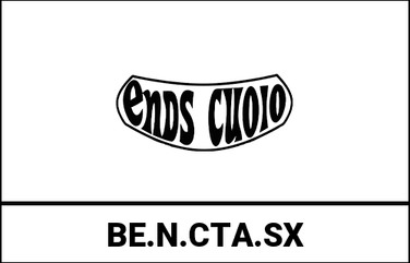 Ends Cuoio / エンズクオイオ バッグ Beat（ビート） 左側 - ブラックレザー - オレンジステッチ | BE.N.CTA.SX