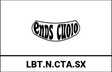 Ends Cuoio / エンズクオイオ バッグ Little Boogie（リトルブギ） Targa 左側 - ブラックレザー - オレンジステッチ | LBT.N.CTA.SX