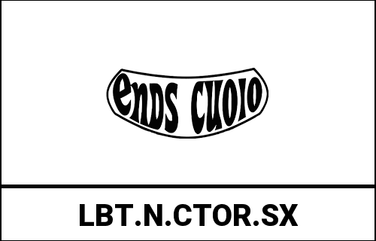 Ends Cuoio / エンズクオイオ バッグ Little Boogie（リトルブギ） 左側 Targa - ブラックレザー - ゴールドステッチ | LBT.N.CTOR.SX